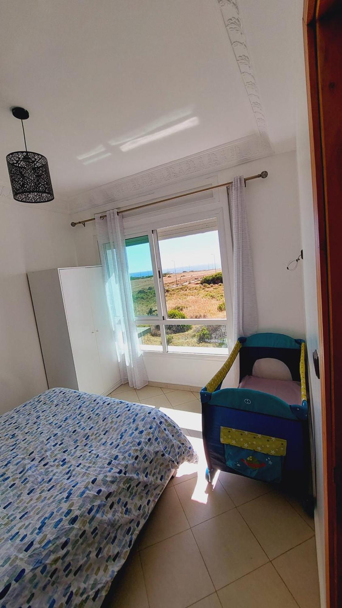 Appartement Avec Piscines, Vue Sur Mer Et Acces A La Plage A Achakar Hill, Tanger. Εξωτερικό φωτογραφία