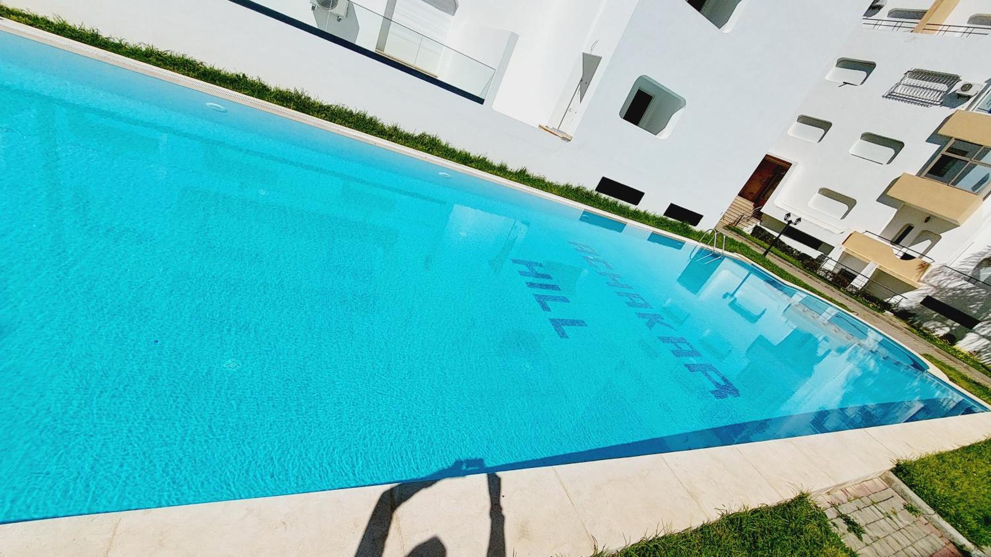 Appartement Avec Piscines, Vue Sur Mer Et Acces A La Plage A Achakar Hill, Tanger. Εξωτερικό φωτογραφία